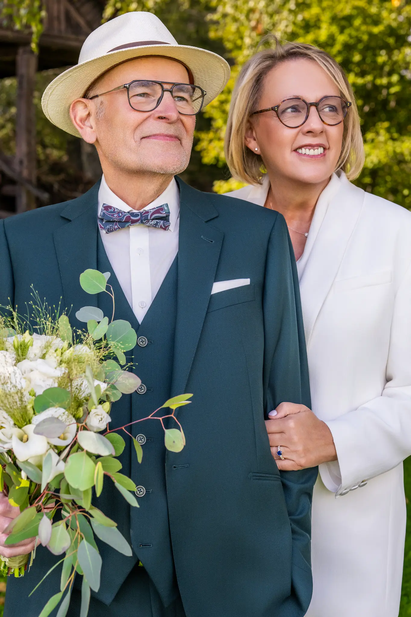 Les Mariés qui me disaient lors d'une rendez-vous qu'ils n'étaient pas des modèles photos